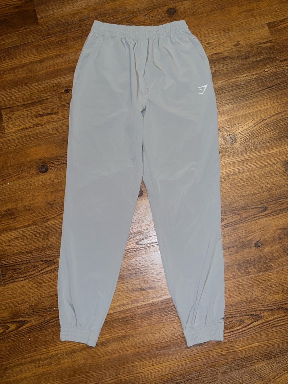 Gymshark Active Gray Drawstring Training Lightweight Track Pants Joggers Size S - Picture 5 of 11